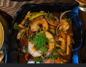 Prawn Salad in Lemongrass