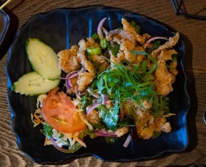 Deep Fried Chicken Salad