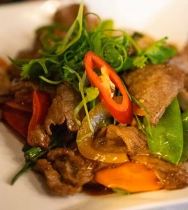 Beef in Oyster Sauce