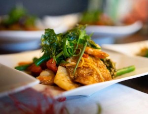 Stir-Fried Krachai Herb with Chilli