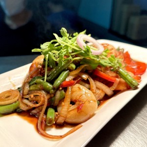 Stir-Fried with Basil