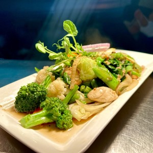 Mixed Vegetables in Oyster Sauce